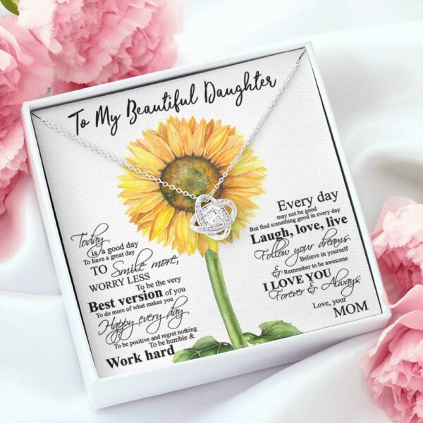 Love Knot Necklace For Daughters