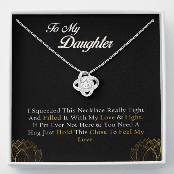 To My Daughter - Love & Light Necklace
