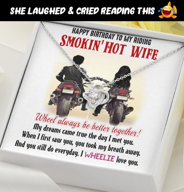 Happy Birthday To My Riding Partner Necklace