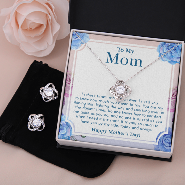 Love Knot Happy Mother Day Necklace