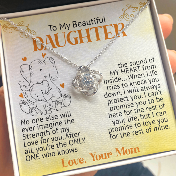 Get Bonus Knot Love Earrings Below With Purchase Of This Necklace