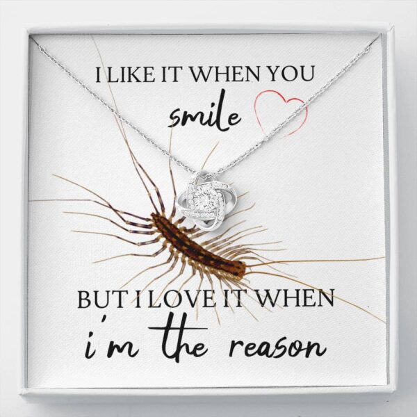 To My Wife Love Knot Necklace