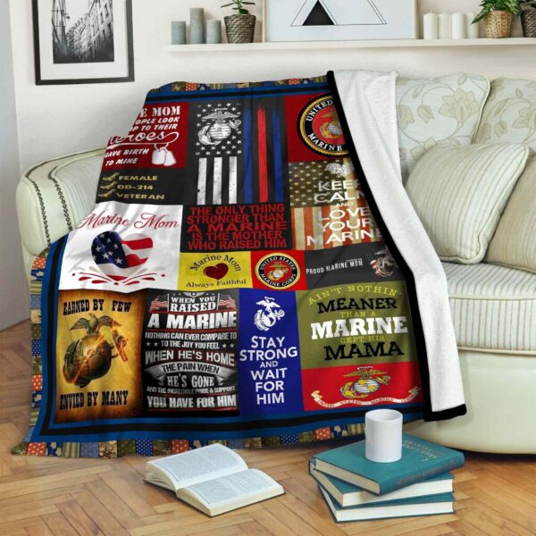 Marine Fleece Blanket Sherpa Blanket