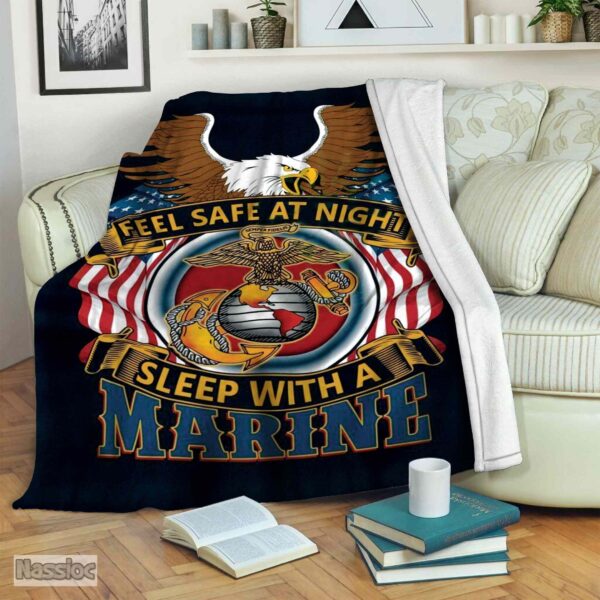 Marine Fleece Blanket Sherpa Blanket