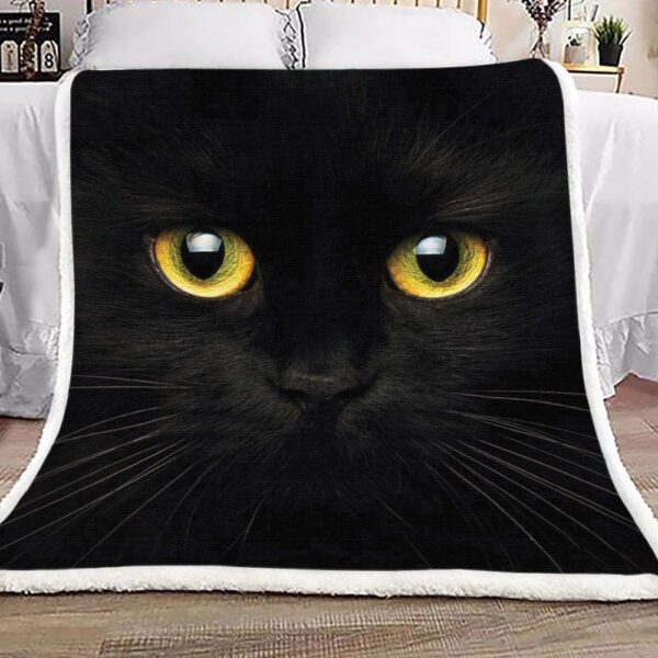Cat Fleece Blanket Sherpa Blanket