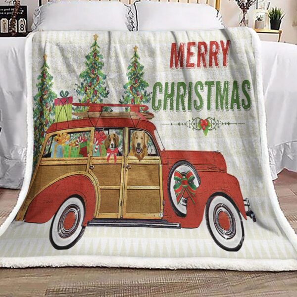 Christmas Fleece Blanket Sherpa Blanket