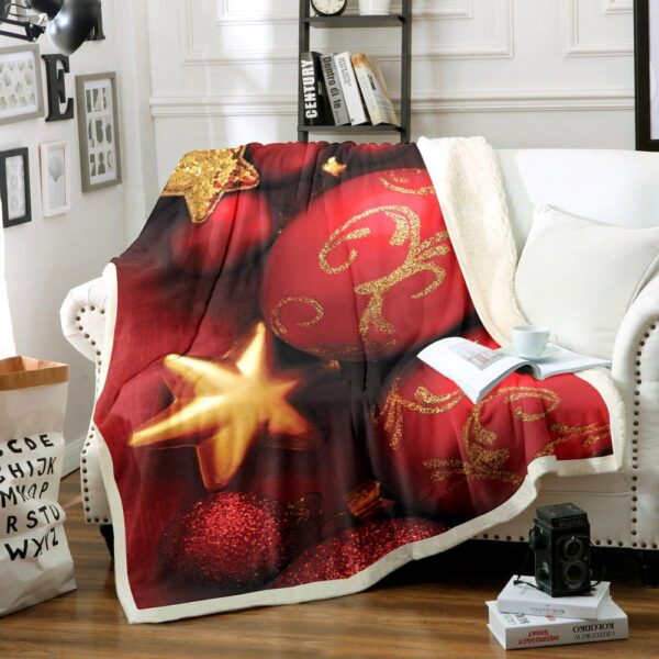 Christmas Fleece Blanket Sherpa Blanket