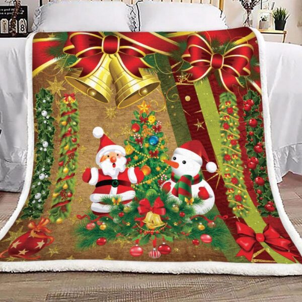 Christmas Fleece Blanket Sherpa Blanket