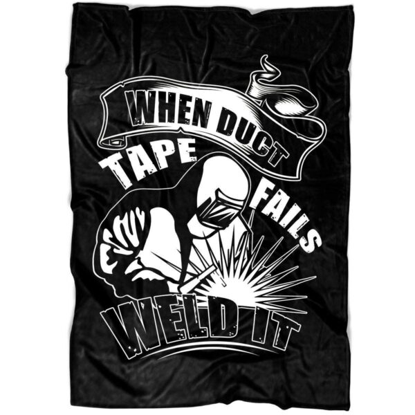 Welder Fleece Blanket Sherpa Blanket