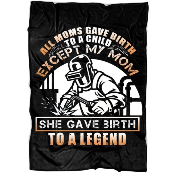 Welder Fleece Blanket Sherpa Blanket