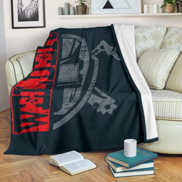 Welder Fleece Blanket Sherpa Blanket