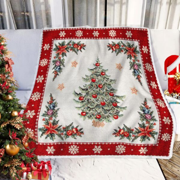 Christmas Fleece Blanket Sherpa Blanket