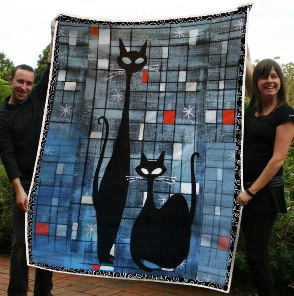 Cat Fleece Blanket Sherpa Blanket