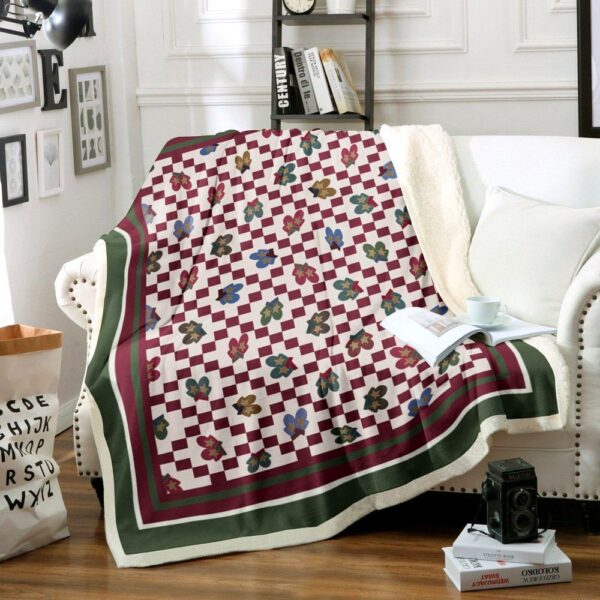 Christmas Fleece Blanket Sherpa Blanket