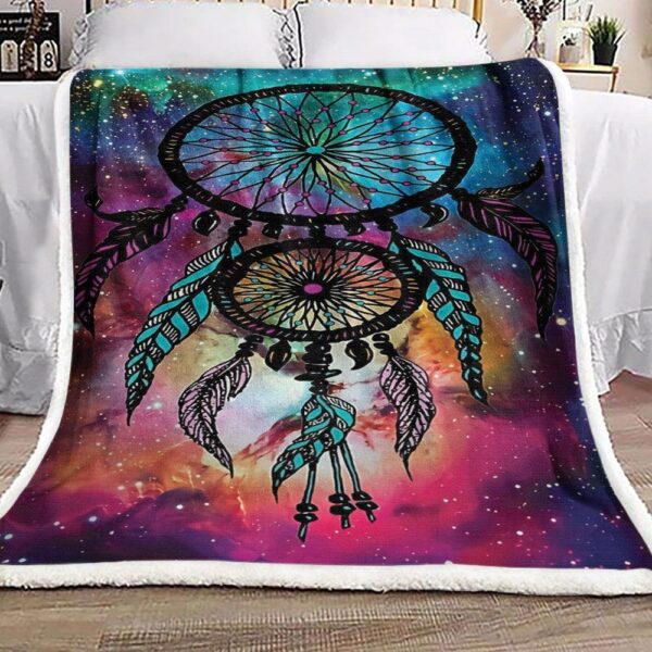 Dreamcatcher Fleece Blanket Sherpa Blanket