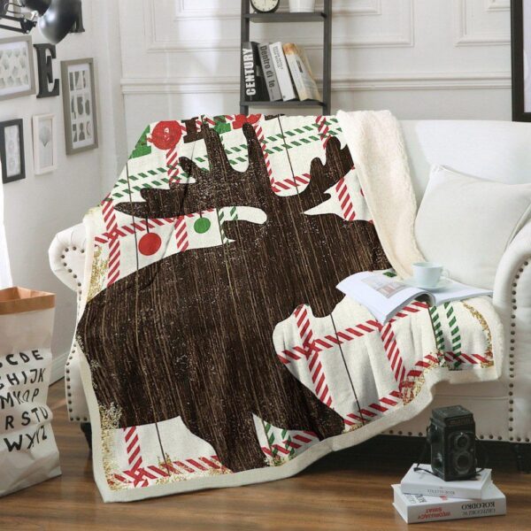 Christmas Fleece Blanket Sherpa Blanket