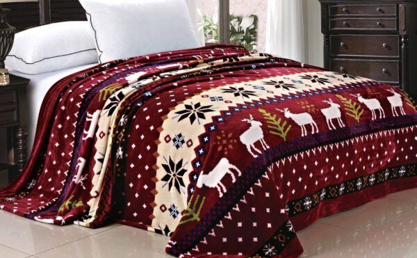Holidays Christmas Fleece Blanket Sherpa Blanket
