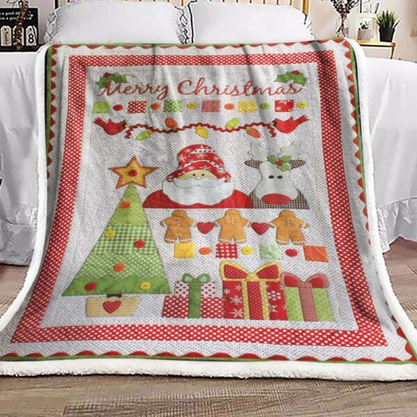 Christmas Fleece Blanket Sherpa Blanket