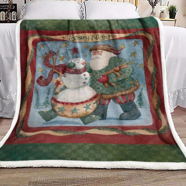 Christmas Fleece Blanket Sherpa Blanket