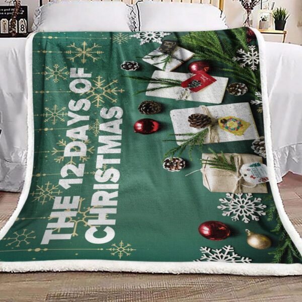Christmas Fleece Blanket Sherpa Blanket