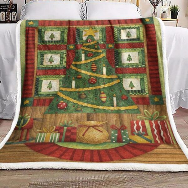 Christmas Fleece Blanket Sherpa Blanket