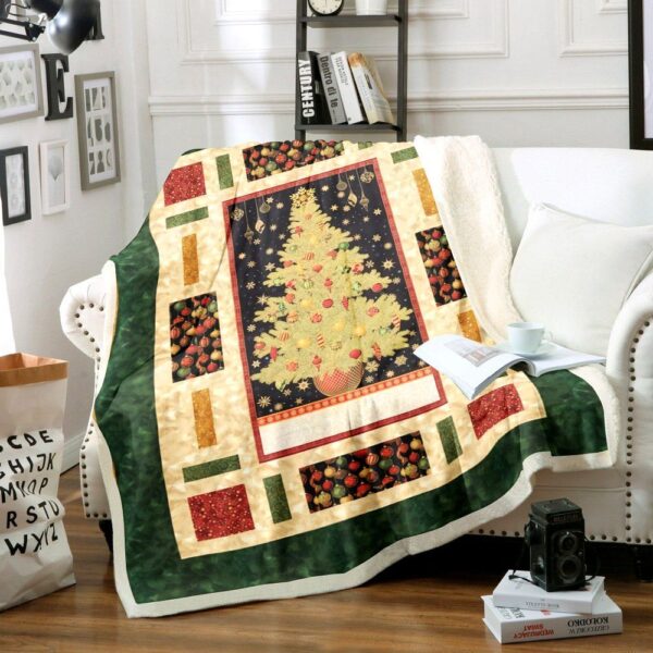 Christmas Fleece Blanket Sherpa Blanket