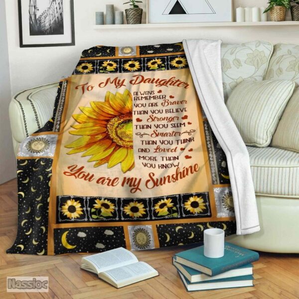 Sunflower Fleece Blanket Sherpa Blanket