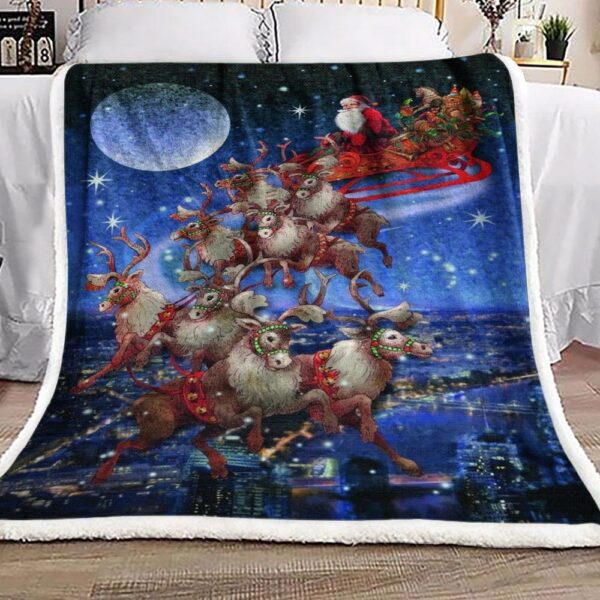 Christmas Fleece Blanket Sherpa Blanket