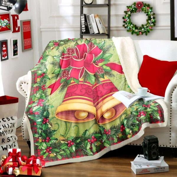 Merry Christmas Fleece Blanket Sherpa Blanket