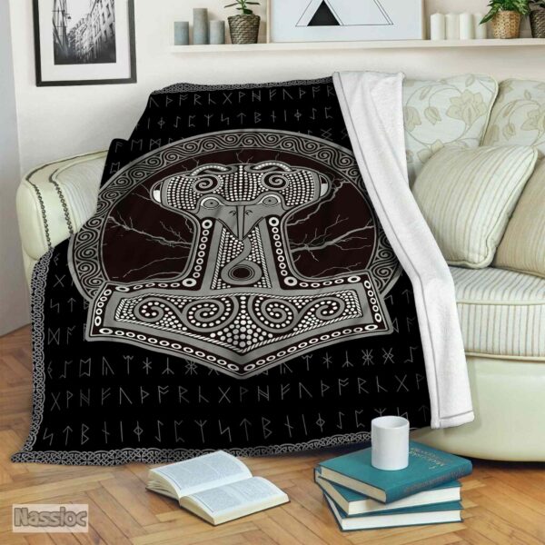 Viking Fleece Blanket Sherpa Blanket