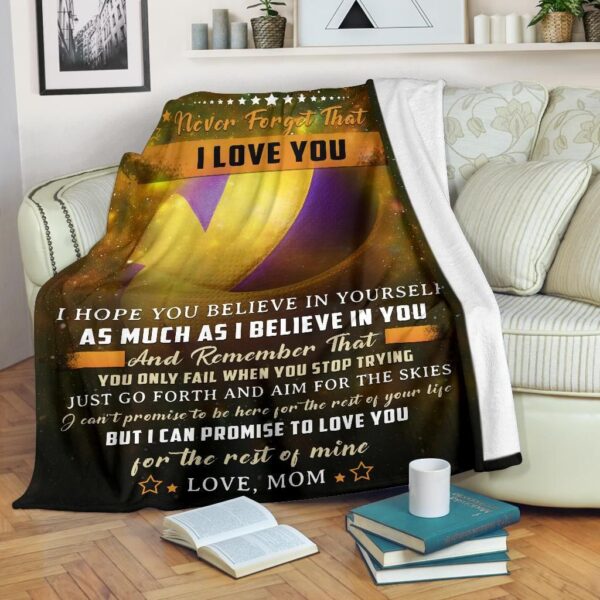 Volleyball To Daughter Fleece Blanket Sherpa Blanket