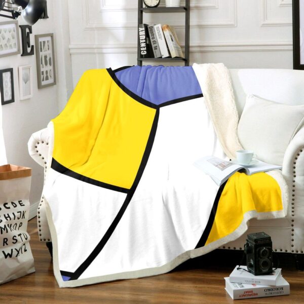 Volleyball Fleece Blanket Sherpa Blanket