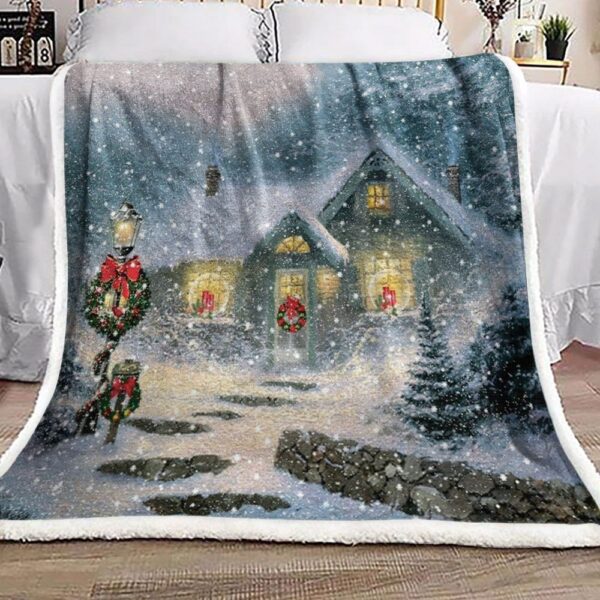 Christmas Fleece Blanket Sherpa Blanket