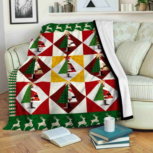 Christmas Fleece Blanket Sherpa Blanket