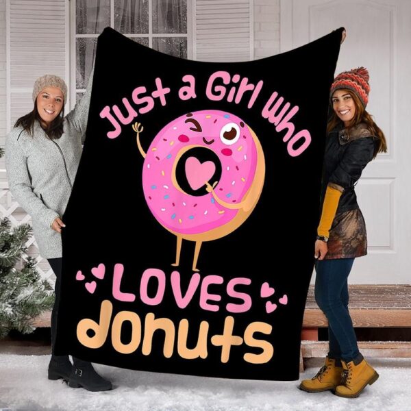 Donuts Fleece Blanket Sherpa Blanket