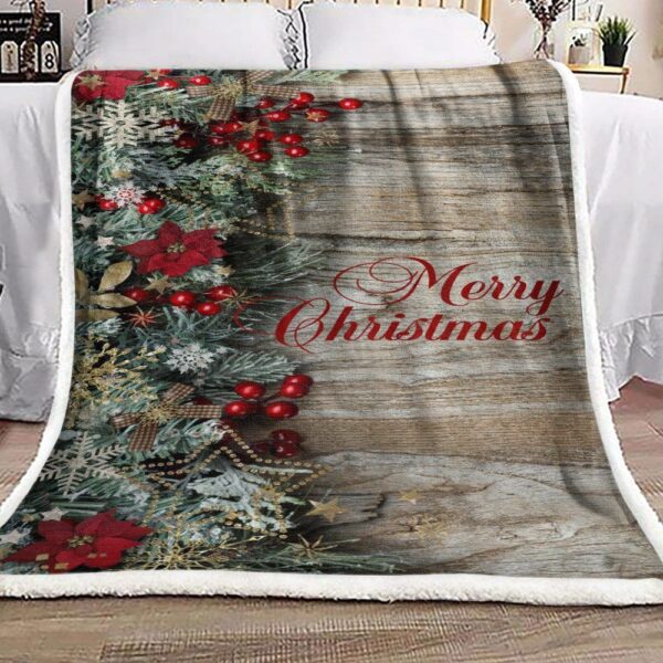 Christmas Fleece Blanket Sherpa Blanket