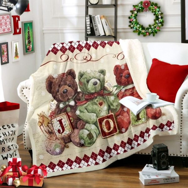 Christmas Fleece Blanket Sherpa Blanket