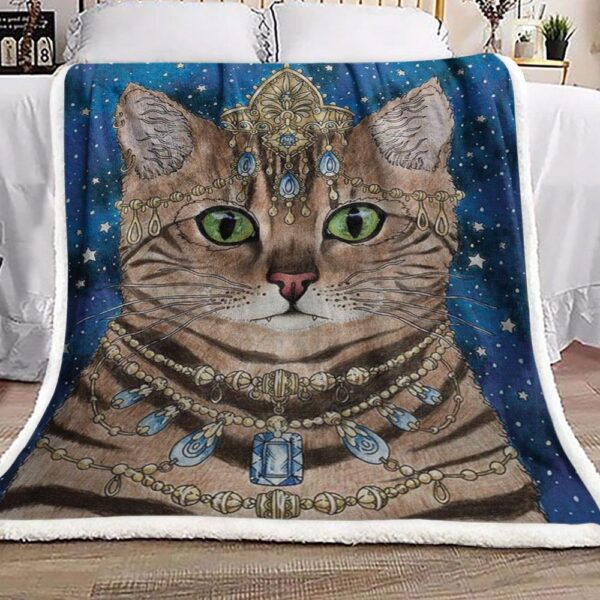 Cat Fleece Blanket Sherpa Blanket