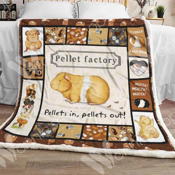 Guinea Pig Fleece Blanket Sherpa Blanket