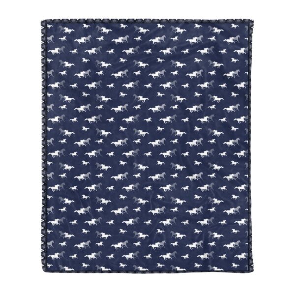 Horse Fleece Blanket Sherpa Blanket
