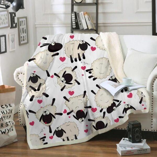 Sheep Fleece Blanket Sherpa Blanket