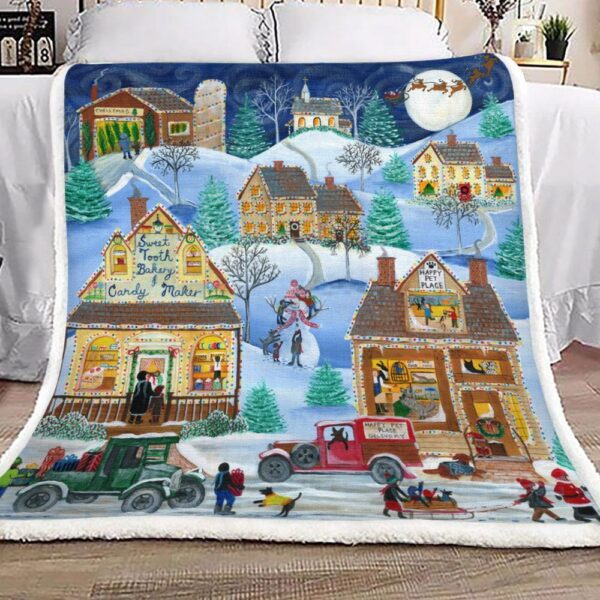 Christmas Fleece Blanket Sherpa Blanket