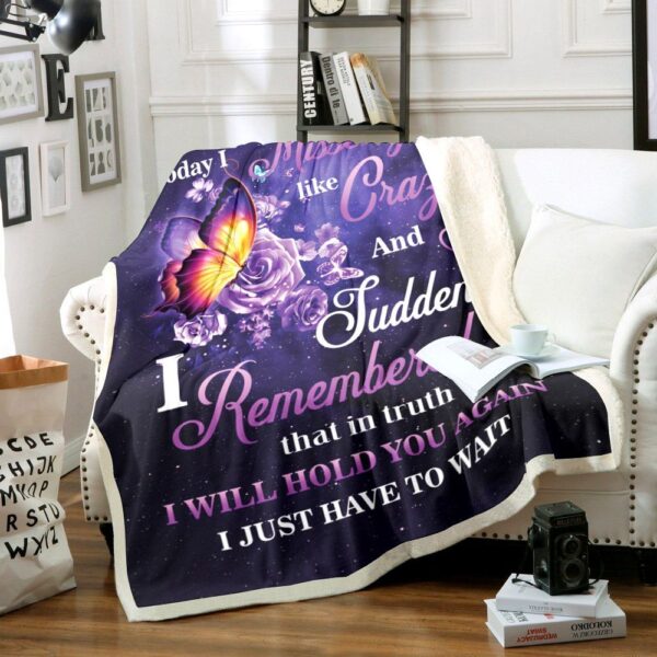 Butterfly Fleece Blanket Sherpa Blanket