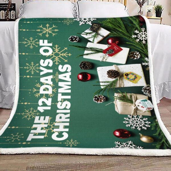 Christmas Fleece Blanket Sherpa Blanket