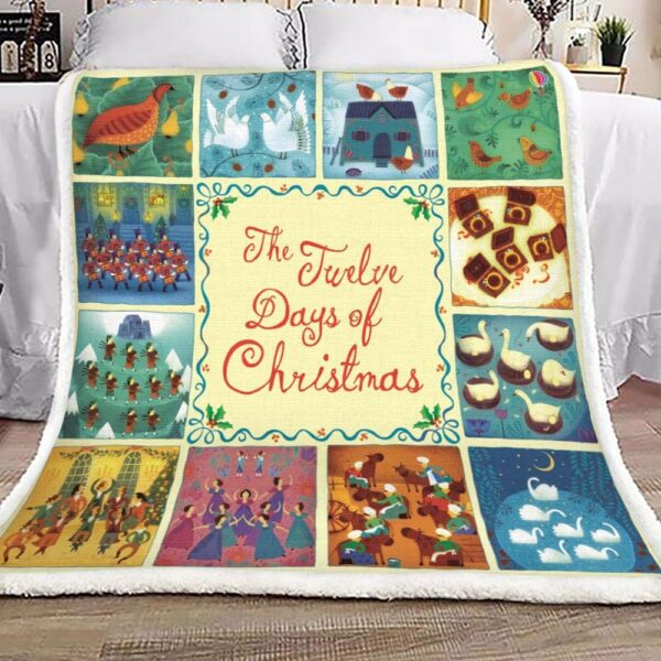 Christmas Fleece Blanket Sherpa Blanket