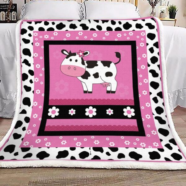 Cattle Fleece Blanket Sherpa Blanket