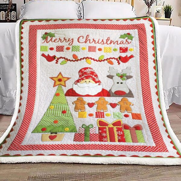Christmas Fleece Blanket Sherpa Blanket