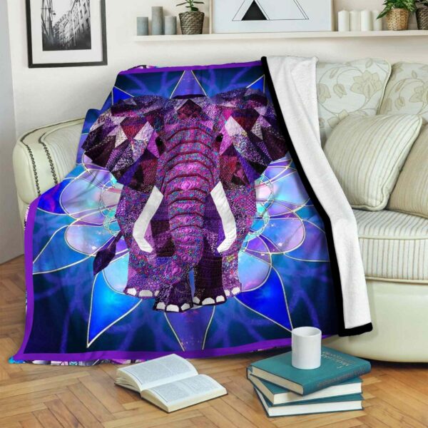 Elephan Fleece Blanket Sherpa Blanket