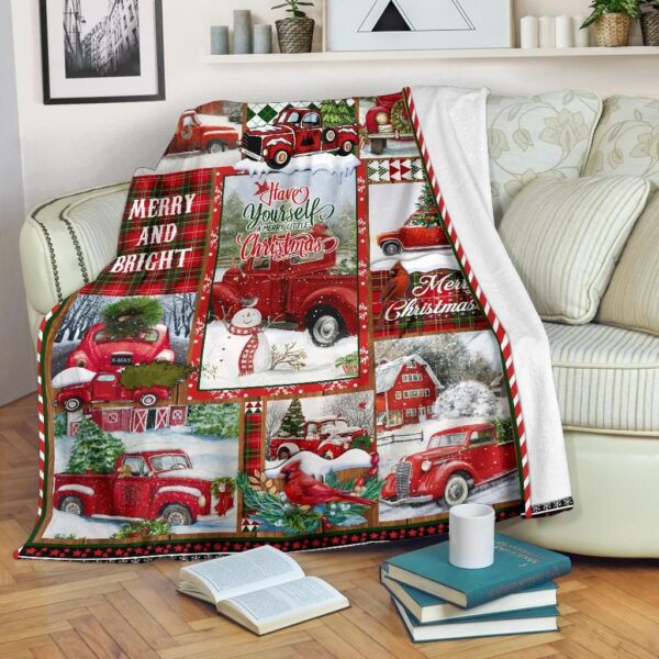 Have Yourself A Merry Little Christmas Fleece Blanket Sherpa Blanket