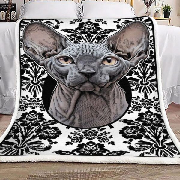 Cat Fleece Blanket Sherpa Blanket